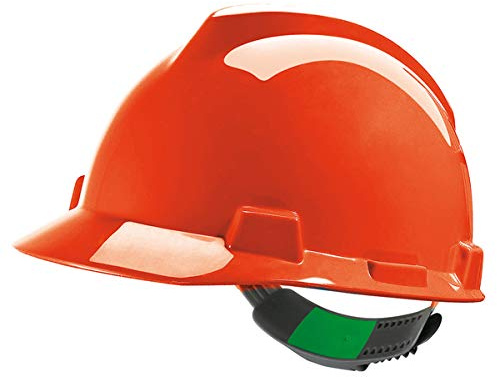 MSA V-Gard Hard Hat Safety Helmet 6 Colours MSAGV Colour=Orange