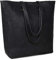 ANTONIO VALERIA Ava Schultertasche aus Leder mit Tragegriff für Damen, Schwarz (schwarz), Medium…