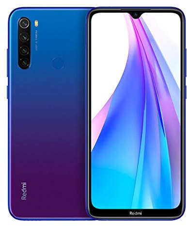 Xiaomi Redmi Note 8T (Pantalla FHD+ 6.3con Notch Tipo Gota, 4GB/128GB, cámara cuádruple 48MP, Snapdragon 665,4G, 4000mAh Carga rápida 18W, Android) Azul Estelar,versión española (Reacondicionado)