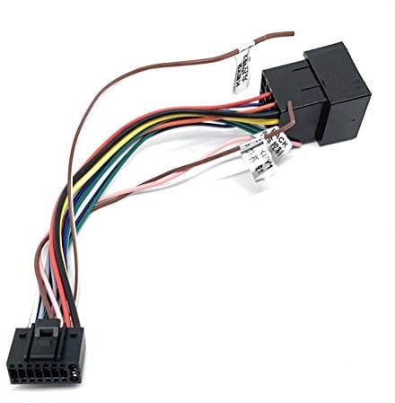 Sound way - 16 Pin to ISO Adapter Cable for Android Car Stereo ISO Standard Socket - C-AND01