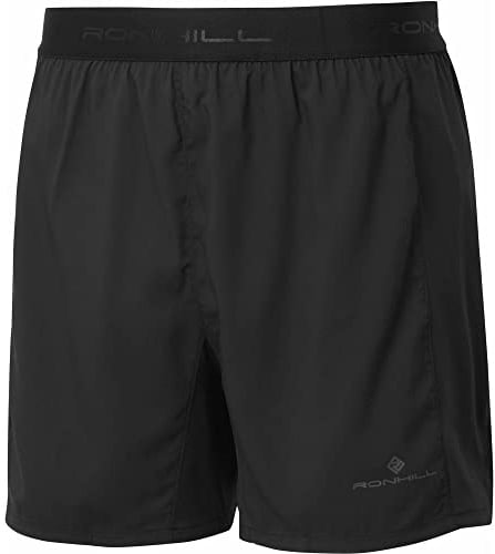 Ronhill Men's Ronhill, Men's Tech Revive 5 Short, All Black, L Undershirt, All Black, L UK