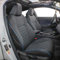 Easeadd Custom Sitzbezüge für Toyota CHR Sitzbezüge Zubehör 2019 2020 2021 2022 2023 Alle Variante - Schwarz/Blau(Trim)
