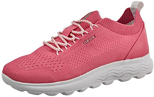 Geox D Spherica A, Sneakers Donna, Rosa Fuchsia, 36 EU