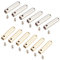 nbeads 24 Sets Metall Schnürsenkelspitzen mit Schraube, 2 Farben Legierung Schnürsenkel Kopf Und Schnürsenkel Ersatz-Schnürsenkelspitzen Für DIY-Reparatur Und Designherstellung, Runder Kopf