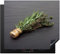KitchenYeah© Herdabdeckplatte Einteilig Ceranfeld Abdeckplatte Küche Deko Ceranfeldabdeckung Herdabdeckung Induktionsmatte Thymian - Kräuter - Grün - Tisch - Stein - 60x52 cm