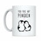 4youDesign Tasse  you are my penguin, Lustige Keramiktasse zum Geburtstag, Ostern, Weihnachten, Valentinstag, Kaffeebecher für Verlobte, Spaßgeschenk, 330ml