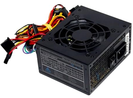 BQTEC Fuente de alimentación de 400 W para MS-Tech SFX Power 20+4 Pin, CPU 4 Pin, 3X Molex, 2X SATA, 230Vac 5A Reacondicionado