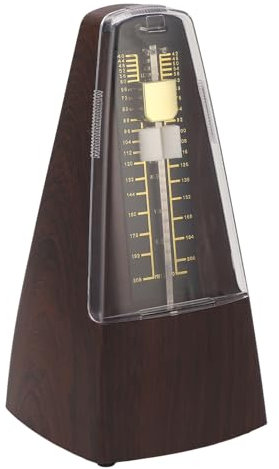 Mechanisches Metronom, Universelles Metronom mit 40 Bis 208 BPM, Hochpräzises -Beat-Metronom für Klavier, Violine, Gitarre, Bass, Schlagzeug
