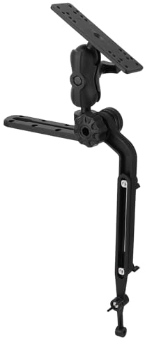 Fischfinder-Halterung, 3,8 cm Kugelbasis, Aluminiumlegierung, Fischfinder-Halterung für Fischfinder