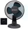 EPISENT 12 Desk Fan – Quiet Portable Oscillating Table Fan with Adjustable Tilt & 3 Speeds – Silent Cooling Fan for Bedroom, Office & Kitchen – MATT BLACK