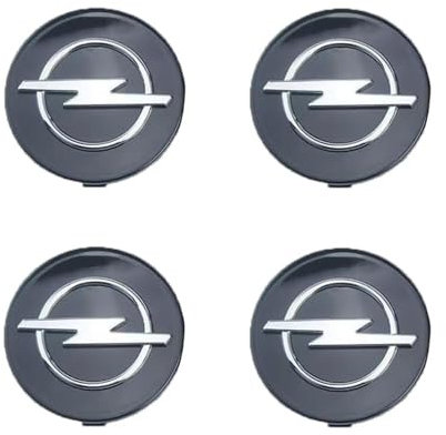 4 Stück Nabendeckel Zubehör für Opel Corsa D 5-Tür 2011-2014 60mm, Felgendeckel Radnabendeckel Radnabenabdeckung Felgen Center Nabendeckel Wasserdicht Radnabendeckel,B