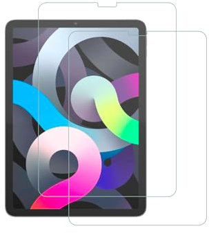 HYGMOCC Diseño para Apple iPad Air 4 (2020) Protector de pantalla de vidrio templado de 10.9 pulgadas, anti arañazos, sin burbujas, alta definición (paquete de 2)