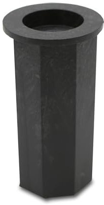 DOJA Barcelona | Capsule De Rouleau Volet Roulant | Embout Tube Volet Roulant 84mm | Embout Telescopique Plastique Pour Roulement Volet Roulant 28mm De Diametre | Octogonal Avec Ressort Pour Axe 42mm