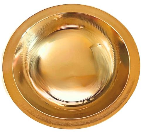 Trintura Räucherstövchen mit Räuchersieb und Räucherschale zum Räuchern Set (Messing Schale 8cm)
