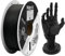 PETG Matte Rapid Filament 1,75 mm, max. 500 mm/s Hochgeschwindigkeitsdruck, kompatibel mit Bambu LAB, QIDI MAX3, FLASHFORGE Adventurer 5M, Prusa MK4 3D-Drucker, 1 kg, Schwarz