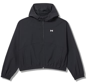 Under Armour Damen Rival Woven Hooded Jacket Sweatshirt (1er Pack)