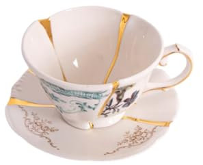SELETTI Kintsugi - Tazza da tè con piattino n°3