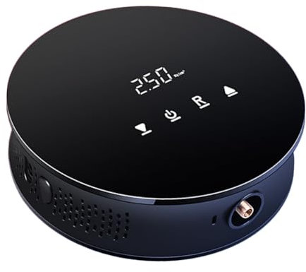 Garneck Pompa Gonfiabile Per Auto Display Digitale Pompa Di Gonfiaggio Per Veicoli Preimpostata Sensore Di Pressione