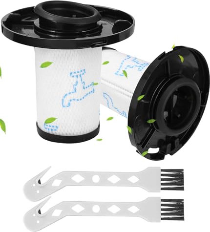 2 Stück ZR009007 Filter, Abnehmbare Roboter-Staubsaugerfilter, ZR009007 Filter für Rowenta X-Force Flex 11.60 Rowenta X-Force Flex 14.60 14.6 RH9890WO RH9879WO X Force Flex Ersatzteile