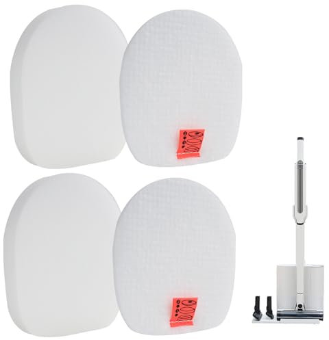 Replacement Filter Compatible with Shark IZ201UK IZ251UK 2Pack,Shark Hoover Filters IZ201UK, IZ251UK, IZ300UKT, and More Mellbree Cordless Vacuum Foam and Felt Filters for Enhanced Cleaning Efficien