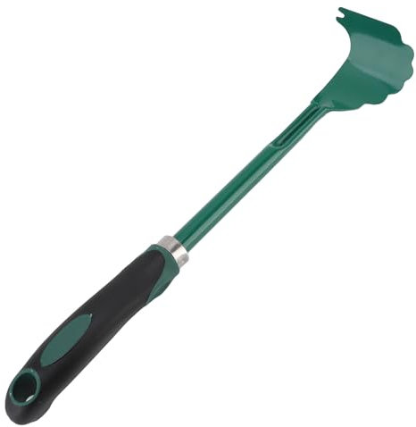 Agatige Mower Deck Scraper, Long Handle Iron Pipe Lawn Mower Blade Removal Tool Deck Crevice Cleaning Tool for Maintenance Cleaning Lawnmower