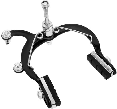 Fahrradbremssattel Vorne C-klemme für Rennrad, Schwarz aus Metall | Fahrradzubehör für Bike und Road Bike, Einfache Montage, Vielseitig Kompatibel, Sichere Ersatzlösung