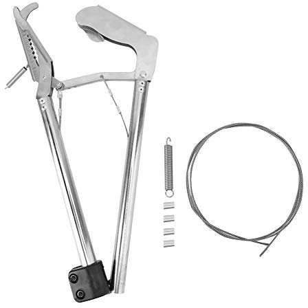 Xyntor Schlangenfänger und Reptiliengreifer |Faltbare und tragbare Schlangenzange mit Schloss |3 Modi einstellbar für sichere Handhabung/Kontrolle/Entfernung (70CM)