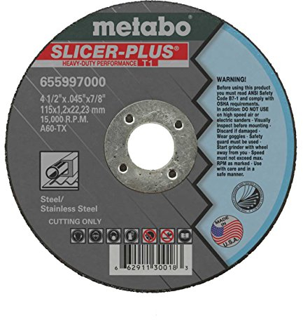 11,4 cm (4 1/2 Zoll) Hobel + Schneidrad (50 Stück)