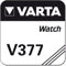 Battery compatible with Varta V377 Button Cell SR626SW D377 for Watches Watch Battery