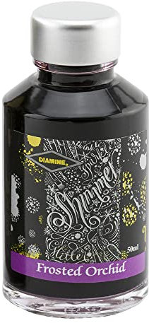 Diamine 50ml Shimmer Ink - Frosted Orchid