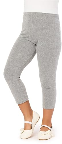Merry Style Mädchen 3/4 Leggings aus Baumwolle MS10-226 (Melange, 122 cm)
