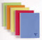 Clairefontaine 328316C Collection Linicolor Fresh Lot de 5 Cahiers à Spirale - 24x32 cm - 180 Pages Grands Carreaux - Papier Blanc 90 g - Couverture Polypro Transparent - Couleurs Aléatoires