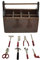 witgift Miniature Tool Box with Tool, Wooden Box, Toolbox, Tool Box with Metal Tool Set, Doll's House, Garden Furniture Accessories for Doll's House, Garden Tools