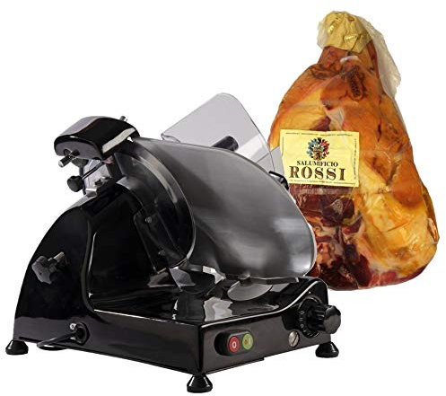 FAC - Special Bundle - Curvy C220 Slicer AF - Black + Parma Ham 24 Months Whole Included in The Price