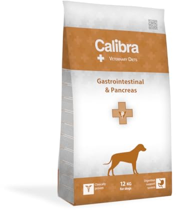 CALIBRA 107761 Vet Diet Dog GASTROINTESTINAL Pancreas 2KG, Kunststoff, Black