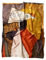 GFM® Seidenmischung Malkunst basierter Schal (VSLK-Picasso – Hochformat)
