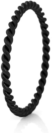 Akitsune Mare Ring | Graziler Design-Ring Frauen Herren Edelstahl Meer Maritim Geometrisch
