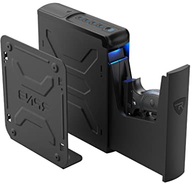 RPNB Bedside Gun Safe for Handgun,Biometric Handgun Safes,Small Pistol Safe