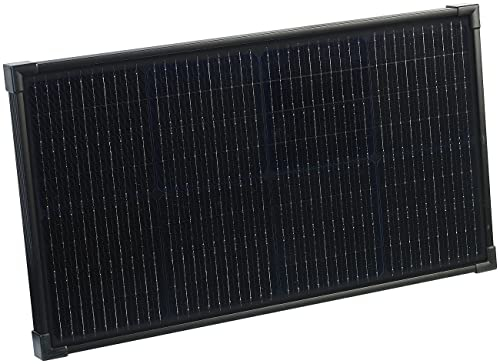revolt Solarpanel Strom: Mobiles Solarpanel, monokristalline M10-Zellen, für MC4, 60 W, schwarz (Transportables, Solarpaneel, Balkonkraftwerk)