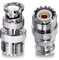 TUOLNK BNC Stecker auf UHF PL259 Buchse RF Koaxialadapter SO239 Buchse auf BNC Stecker Koaxialstecker für Verlängerungskabel 2St