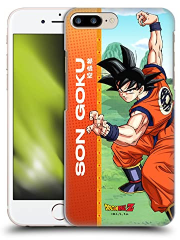 Head Case Designs Officially Licensed Dragon Ball Z Son Goku Saiyan Arc Characters Hard Back Case Compatible With Apple iPhone 7 Plus/iPhone 8 Plus