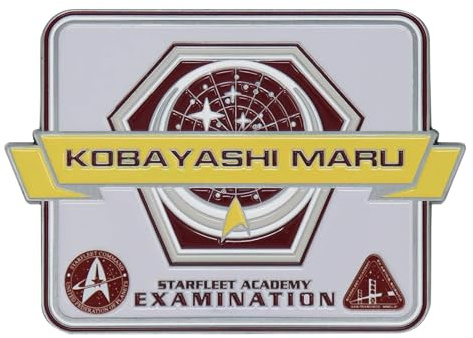 Star Trek Limited Edition Kobayashi Maru Metal Medallion and Special Art Card