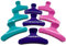 COSE DI DONNA® 9 pinze pinzoni mollette per capelli (Colorato)