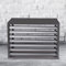 Cache climatiseur Exterieur aluminium， Couverture De Climatisation Extérieure， cache climatiseur， Étanche À La Poussière Et À L'eau ， Convient aux unites de climatization externes ( Color : Gray flat