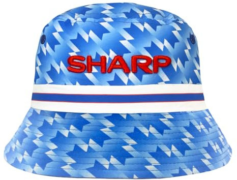fan originals United Bucket Hat 1990 Blue Away Kit Colours M/L