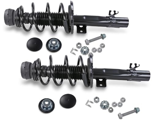 BESTPRICE 2x Federbein komplett vorne Kompatibel mit VW POLO V (6R1, 6C1)