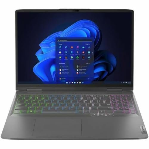 Lenovo LOQ 16APH8 82XU001NUS - Portátil de 16 pulgadas - WUXGA - 1920 x 1200 - AMD Ryzen 5 7640HS Hexa-core (6 núcleos) 4.30 GHz - 16 GB RAM total - 512 GB SSD - Gris tormenta