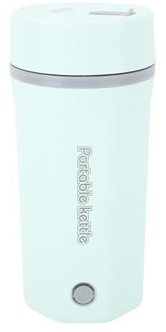 Hervidor Eléctrico Portátil, Calentamiento Automático, Control Inteligente de Temperatura, Pequeña Caldera de Agua Caliente Multifuncional de 500 Ml, Acero Inoxidable 304 y PP,