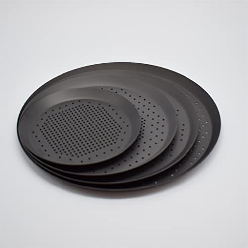 TiStm Bandeja antiadherente for hornear Pizza, soporte for platos, utensilios for hornear, accesorios for herramientas for hornear, rejilla for Pizza, red de Metal Hornear