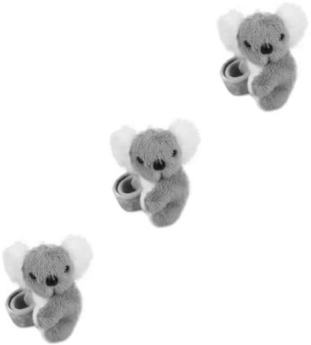 Alipis 3 Stück Armbänder Mit Tiermotiv Partygeschenke Slap Armbänder Tier Motto Partygeschenke Tier Snap Armbänder Tier Slap Armband Koala Snap Armbänder Tier Slap Goodie
